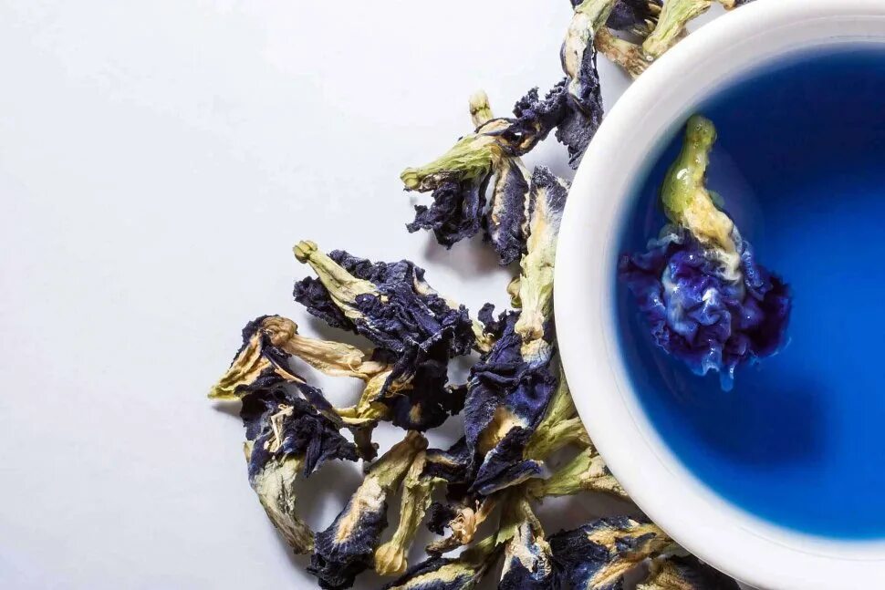 Чай краситель. Тайский синий чай Анчан. Синий тайский чай Анчан, 50 гр. Тайский синий чай Анчан Blue Pea Tea (Butterfly Pea) ( Таиланд ). Синий чай Анчан из Тайланда.
