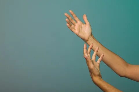 Reaching hand
