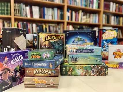 Настольные игры в библиотеке