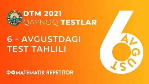 Dtm testlar