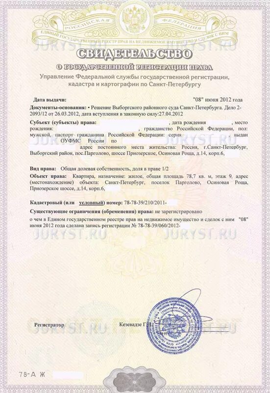 Как выглядит документ на приватизируемую квартиру Как приватизировать квартиру в подмосковье