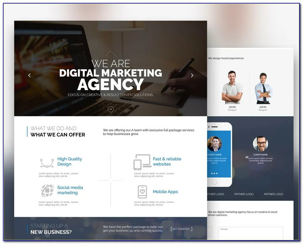 Шаблоны сайтов bootstrap