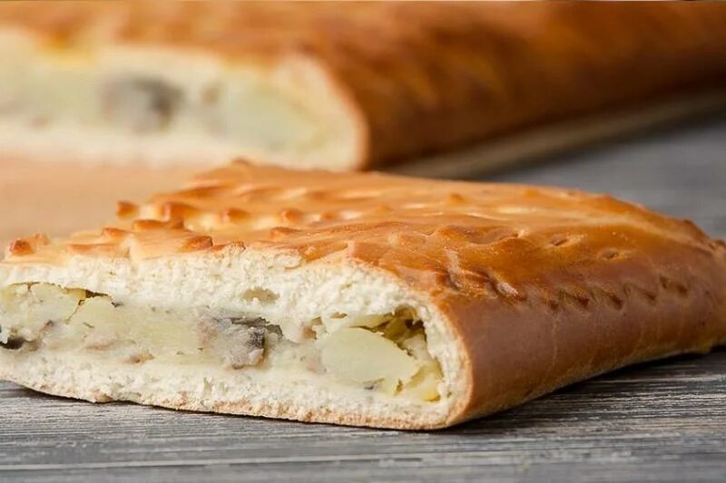 Открытый пирог с картофелем и грибами * Пироги, пирожки Страница 4