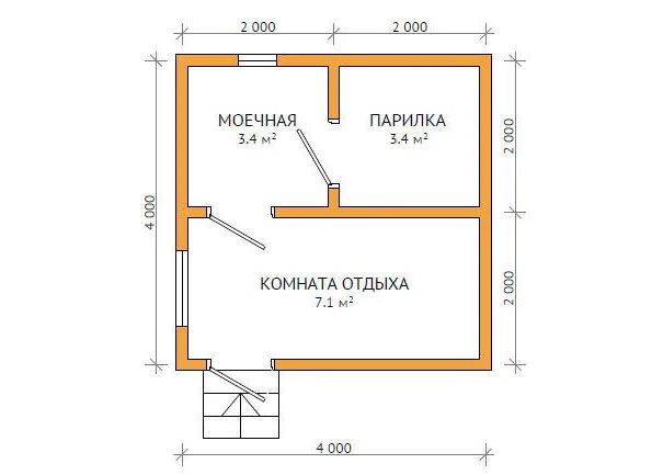 Баня 4х4 планировка из бруса. Баня из бруса 150х150 чертеж. Проект бани 6х5 из пеноблоков. Проект бани 3х4 из пеноблоков.