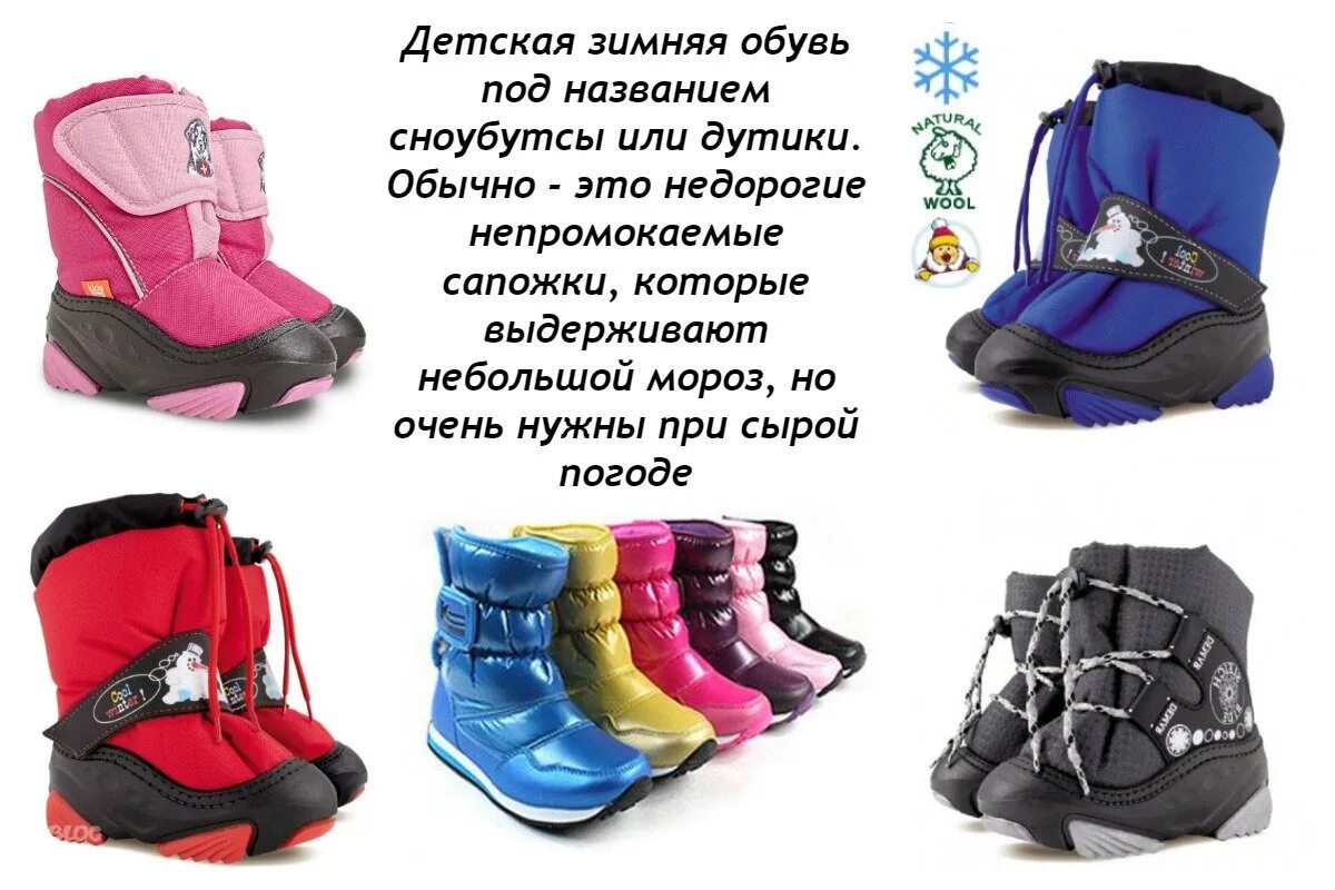 Детская обувь. Детская зимняя обувь. Зимняя обувь для дошкольников. Популярные ботинки для детей. Как правильно выбрать зимний