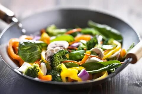 Fried vegetables