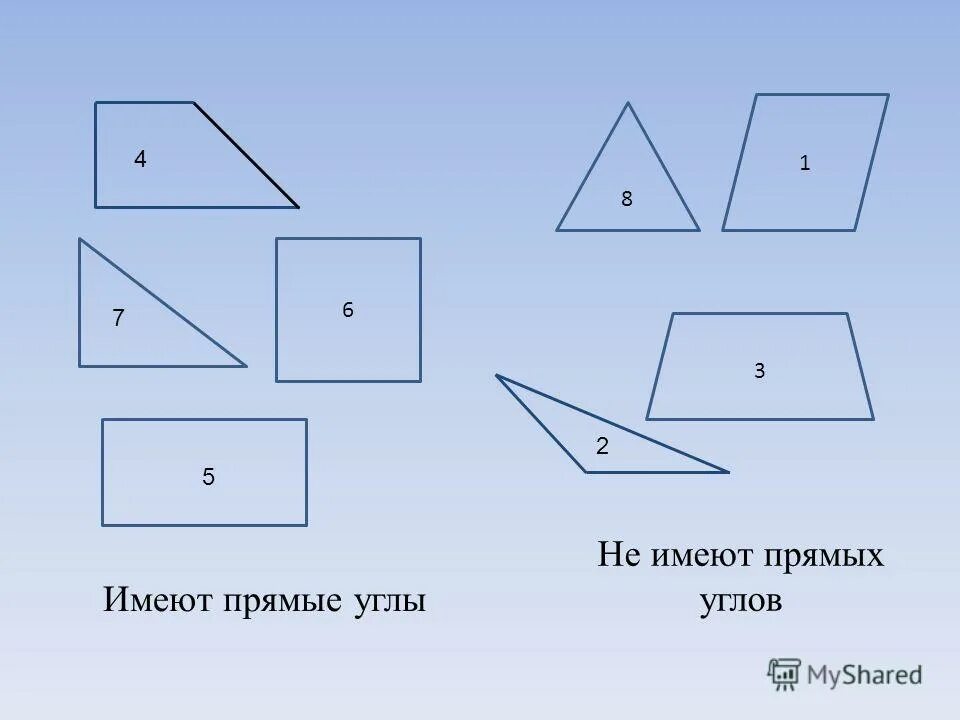 Четырехугольник из четырех треугольников