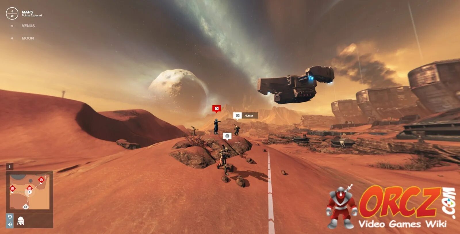 Hunter mars