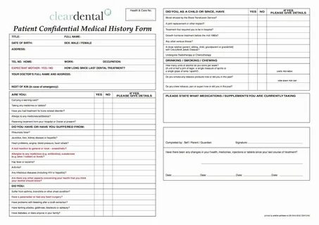 Patient form