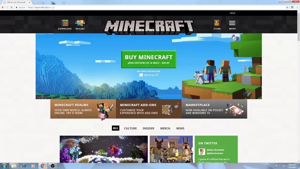Java minecraft account