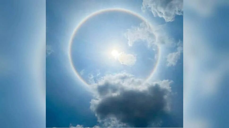 Sun meaning. Эффект гало. sun halo. глория оптическое явление в облаках. sun halo крд.