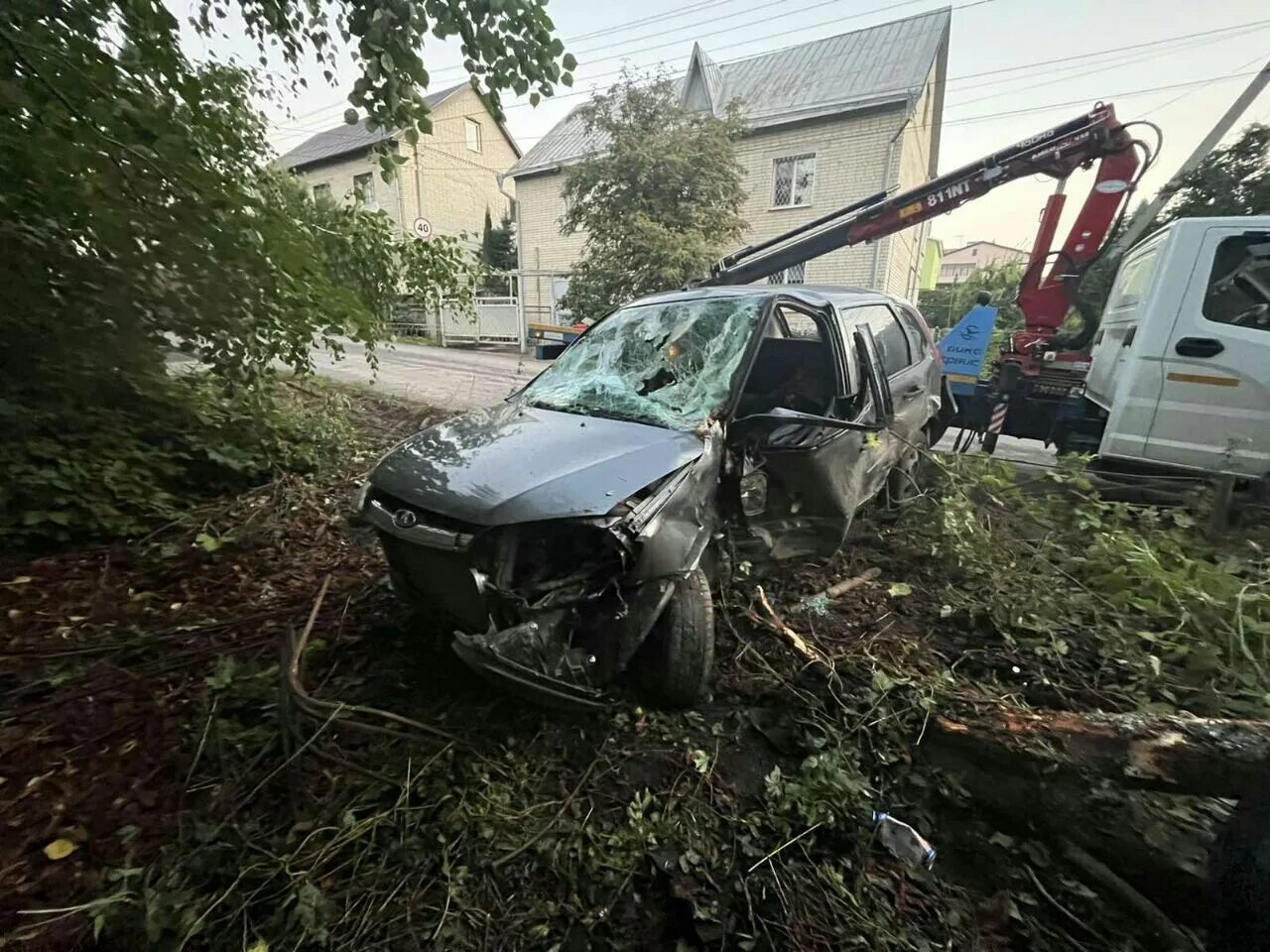 Перевернутый автомобиль. Саратов последние новости на сегодня события происшествия