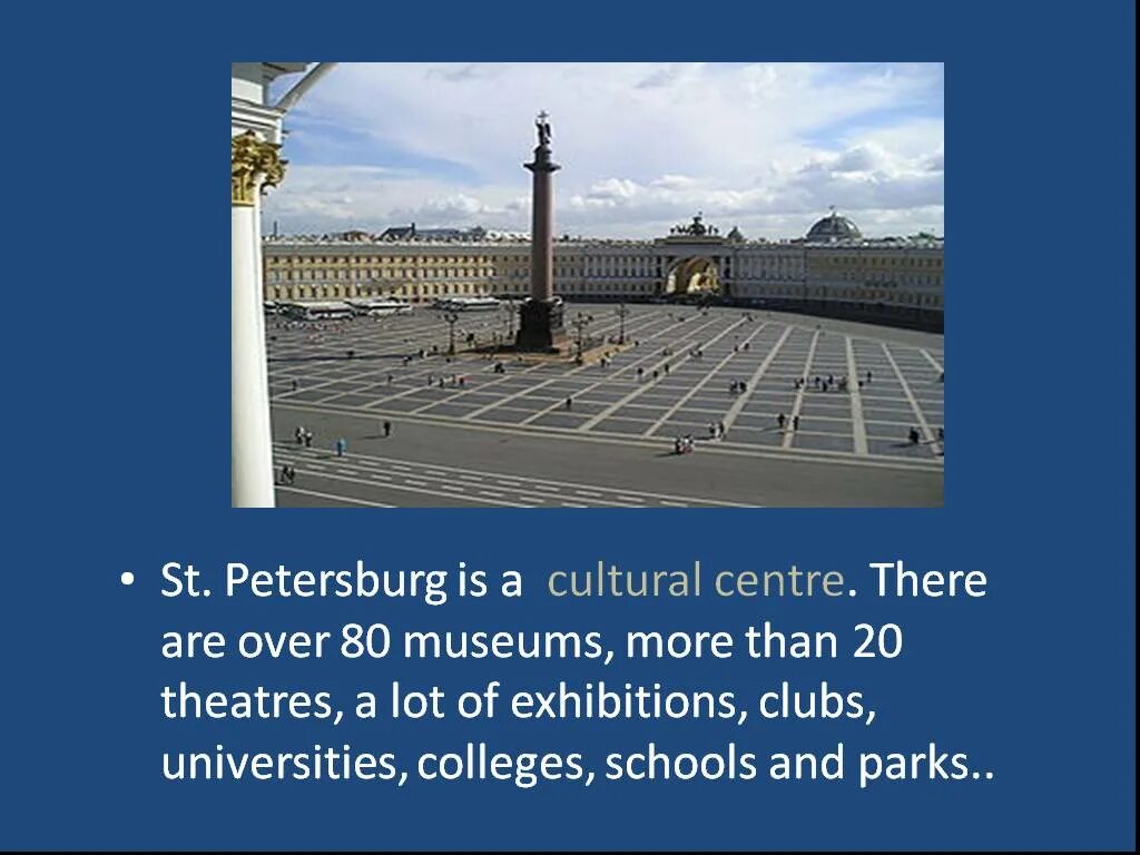 How long have you been to petersburg. Текст на английском с аудио snt petersburg is one of.