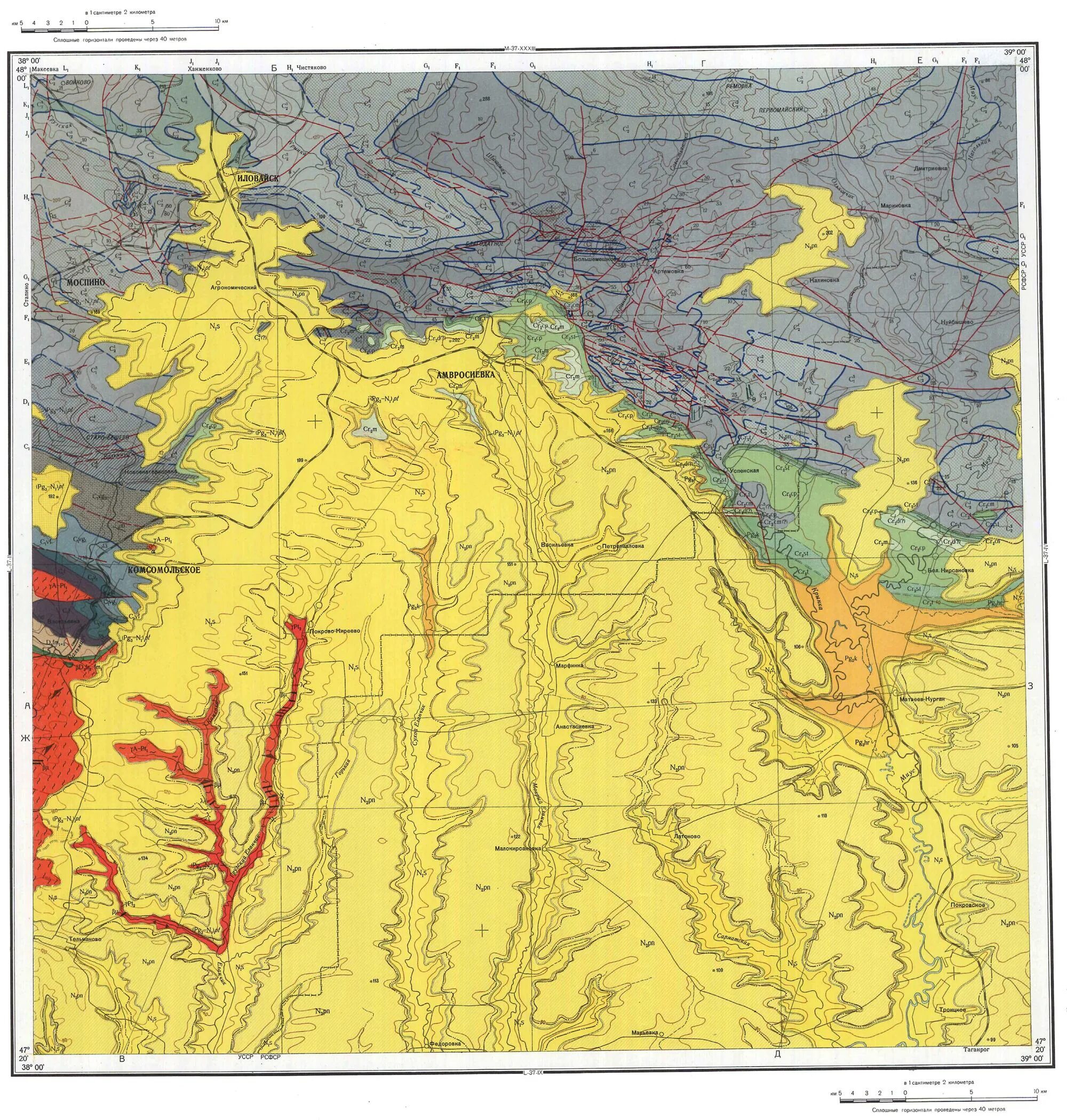 Геологическая карта l-37. Геологическая карта l-37-II. L-37-XXVIII, масштаб 1:200 000. Геологическая карта l-37-XII. L 37 3