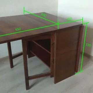 Стол книжка какой размер