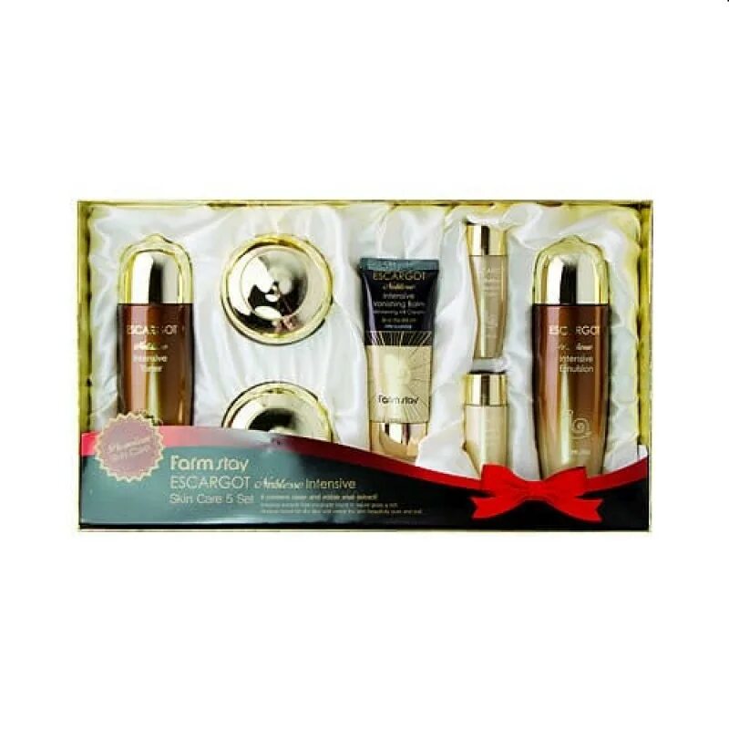 Escargot Noblesse Intensive Skin Care 5 Set. Escargot Noblesse Intensive Skin Care Set Farmstay. Farmstay набор с экстрактом королевской улитки escargot Noblesse Intensive Skin Care 3 Set. Набор escargot Noblesse Intensive. Набор с муцином улитки