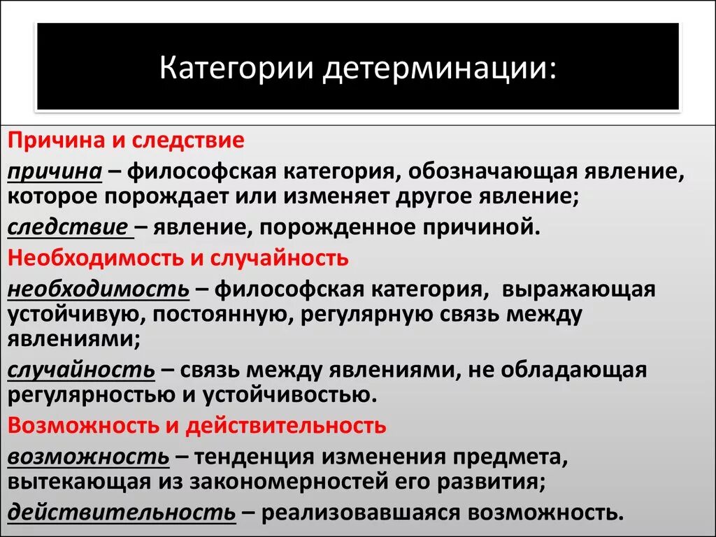 Категории детерминации. Причина и следствие в философии. Причина и следствие. Необходимость и случайность.. Принцип детерминизма категории причины и следствия.