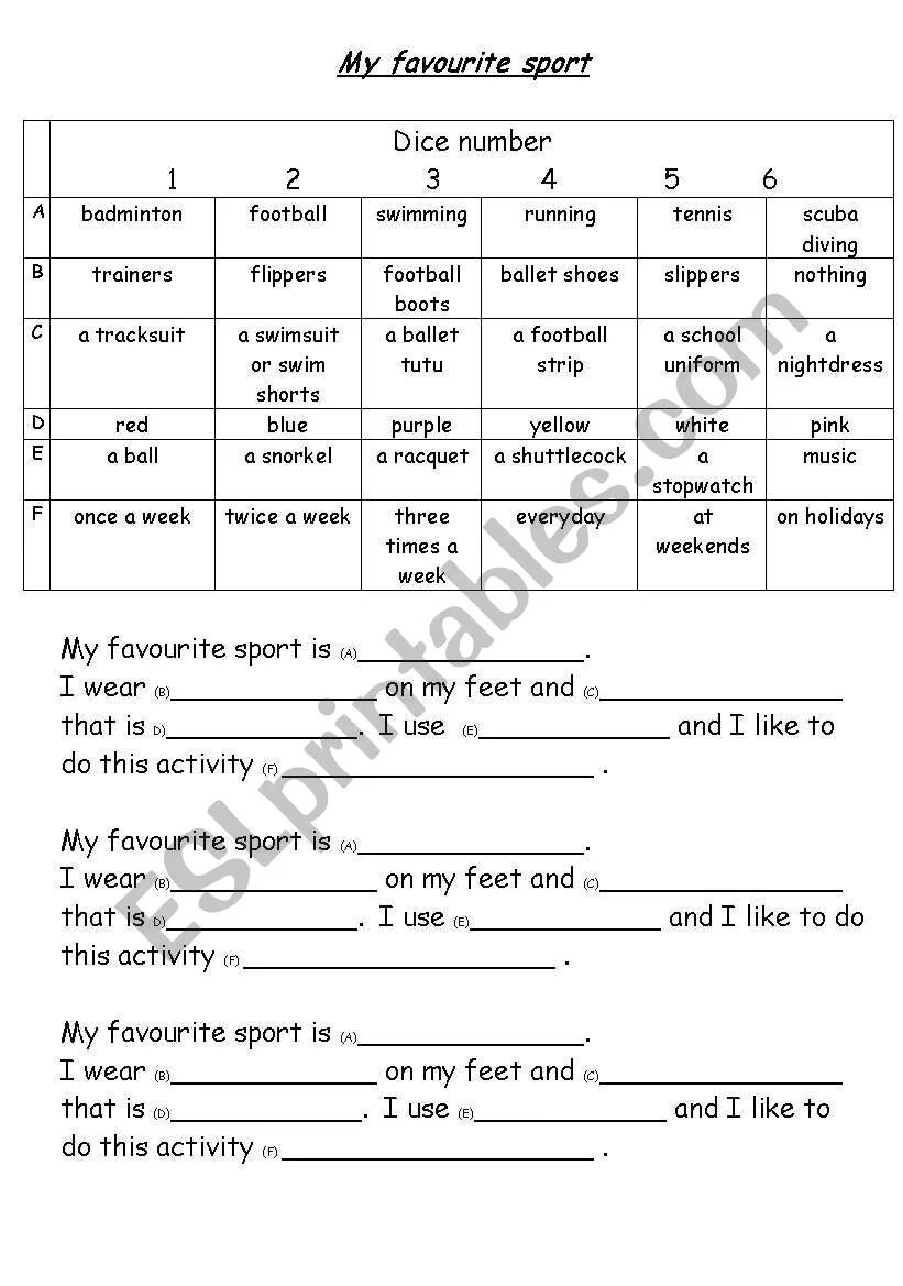 My favourite Sport Worksheets. Favourite Sport Worksheet. My favourite Sport topic 5 класс. My favourite Sport essay. My game текст