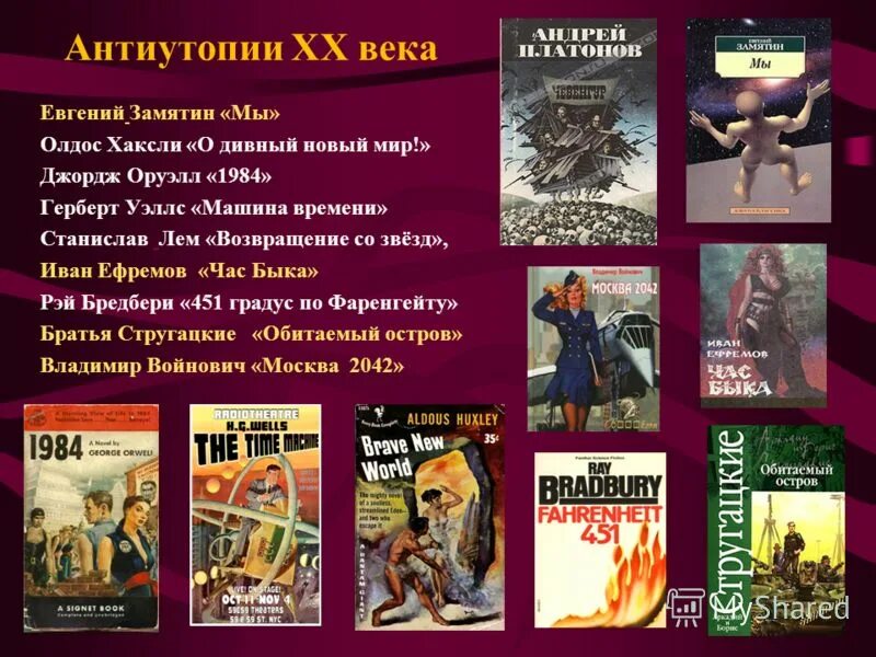 Название современных произведений. Антиутопия произведения. Произведения в жанре антиутопия. Антиутопии книги.