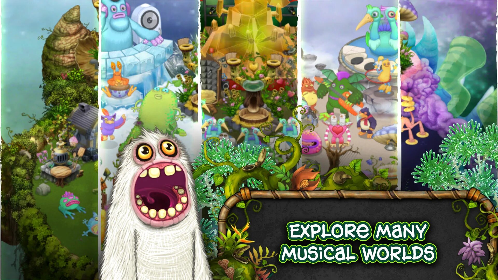 Поющие монстры. Игра my singing Monsters. Май сингинг Монстер. My singing Monsters Скриншоты. Взломанный my singing monster последняя версия