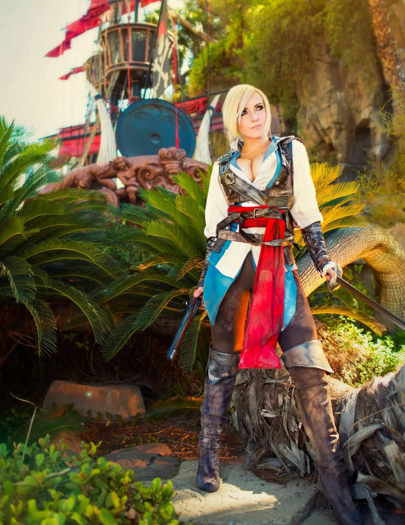 D d cosplay. Jessica Nigri Assassins Creed. Даркнесс Райсес косплей.