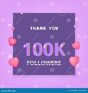 100000 followers