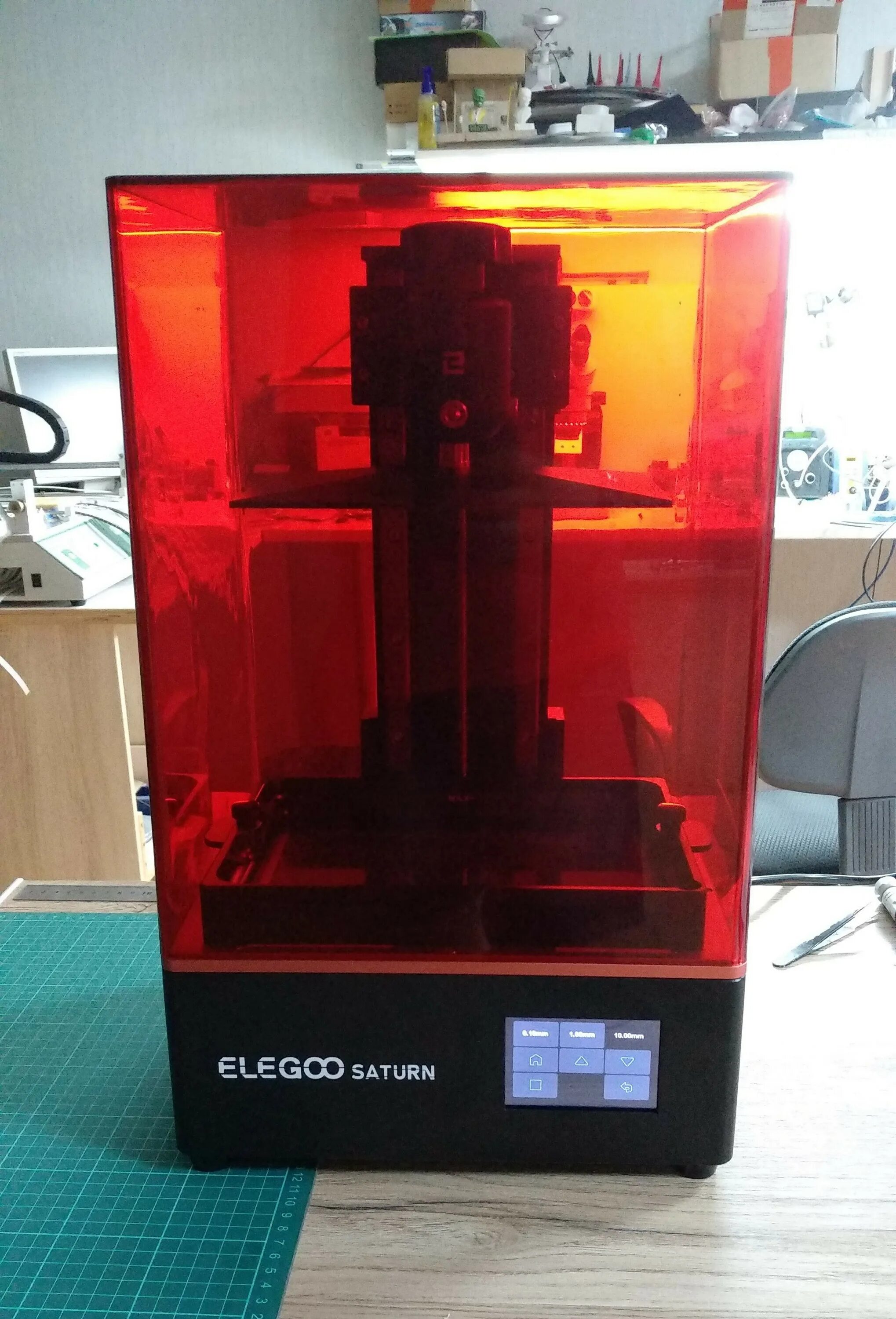 Фотополимерный принтер elegoo. Принтер elegoo saturn. elegoo saturn 2. калибровка saturn elegoo. elegoo saturn s.