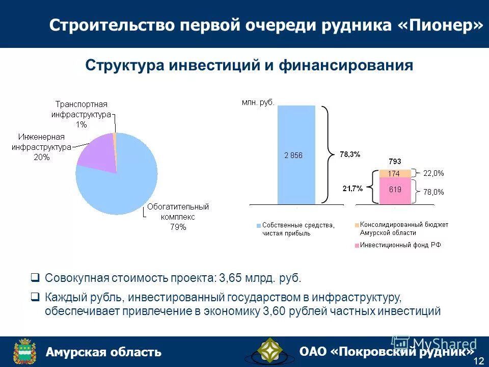 Рудник пионер амурская область на карте