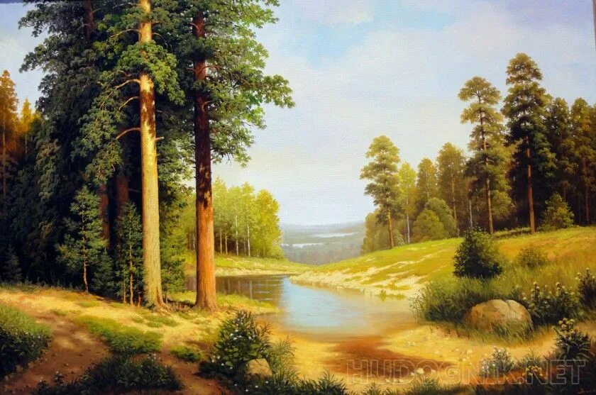 Пейзаж с сосной. Картины сергея луценко. Сосна картина. Сосна картина. Пейзаж сосны.