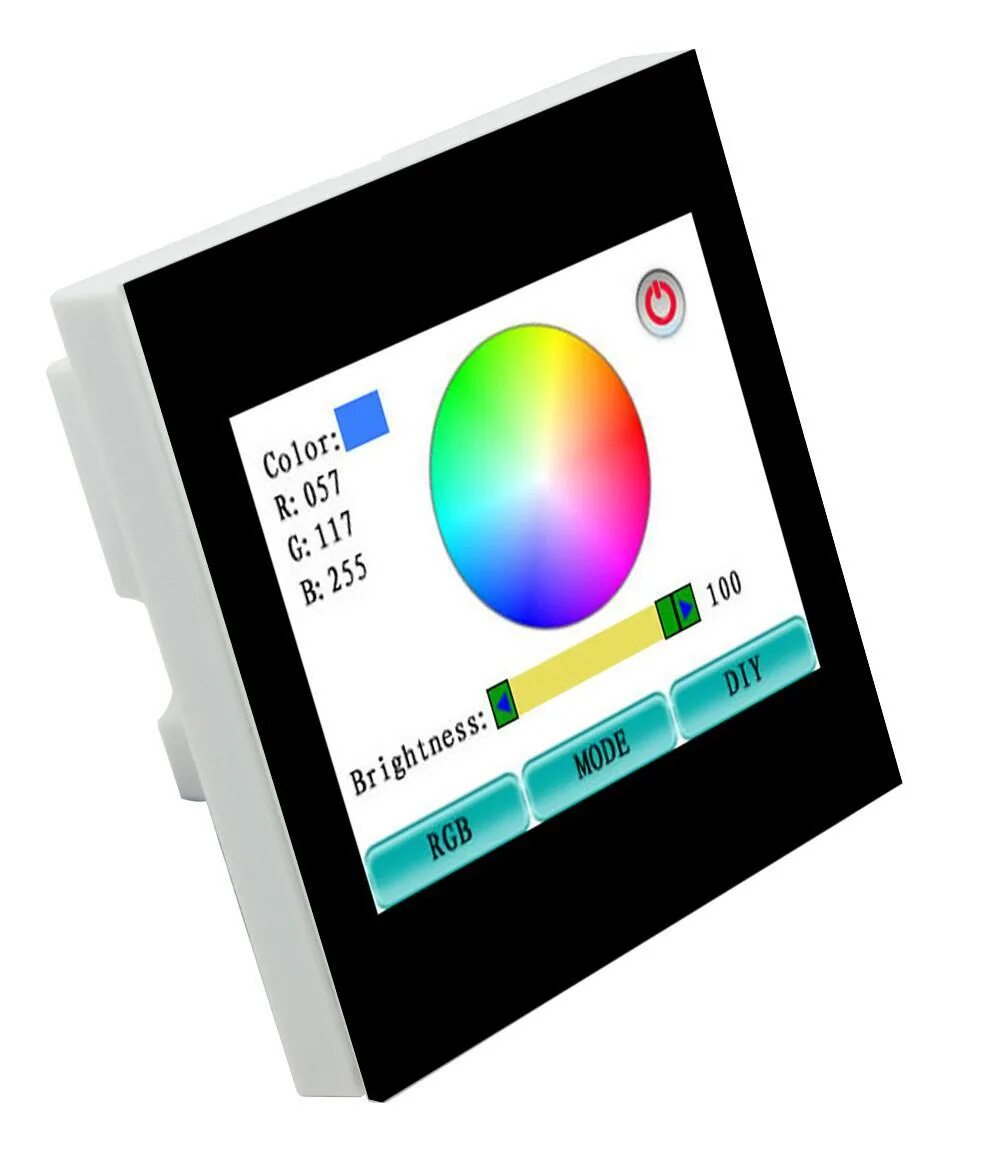 Touch screen control