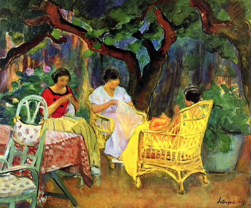 Анри Лебаск (1865 - 1937). Анри Лебаск Henri Lebasque. Анри Лебаск художник картины. Henri Lebasque художник картины. Work in an afternoon