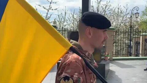 Украинец в берете