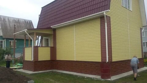 Обшить деревянный дом профлистом