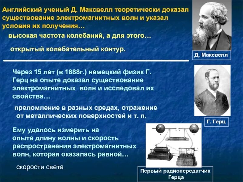 Почему в радиосвязи не используются электромагнитные волны. Электромагнитные волны. изобретение а.с.попова. радиосвязь попов изобретение. электромагнитные волны принцип радиосвязи. принцип радиосвязи попова.