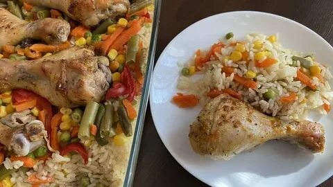 Рецепт с мексиканской смесью и курицей