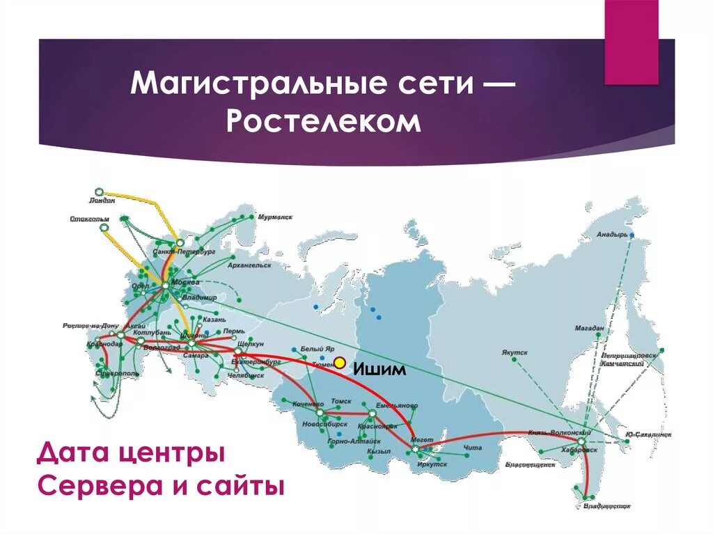 Российская связь интернет. Карта Магистральной сети Ростелеком. Магистральная сеть связи Ростелеком. Магистральная сеть Ростелеком схема. Магистральные линии ВОЛС Ростелеком.