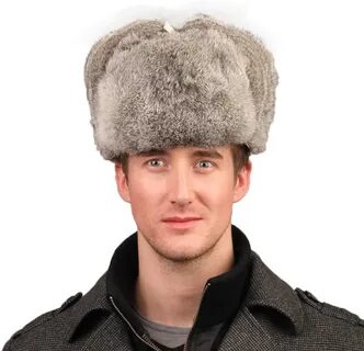Ушанка на голове