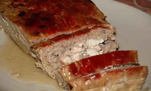 Мясной хлеб с яйцом