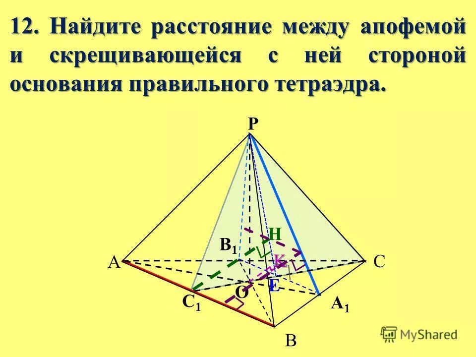 Скрещивающиеся ребра пирамиды. Скрещивающиеся ребра правильного тетраэдра. Правильный тетраэдр угол между гранью и основанием. Скрещивающиеся рёбра правильной пирамиды. Угол между скрещивающимися ребрами правильного тетраэдра.