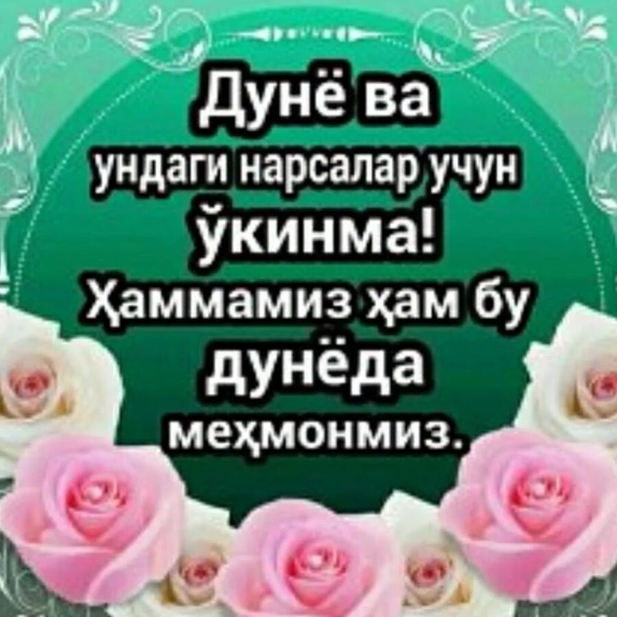 Чиройли дуо сузлар. Исломий ХИКМАТЛИ сузлар. Яхши тилаклар. Исламский шерлар.