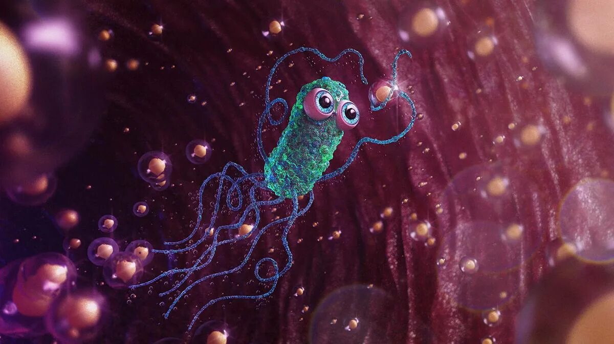 микробы 6 букв.