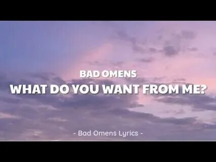 Just pretend bad omens