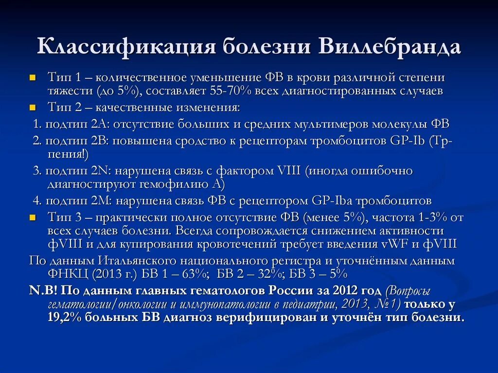 Болезнь Виллебранда классификация. Болезнь Виллебранда этиология. Болезнь Виллебранда формулировка диагноза. Болезнь Виллебранда патогенез. Диагноз гемофилии