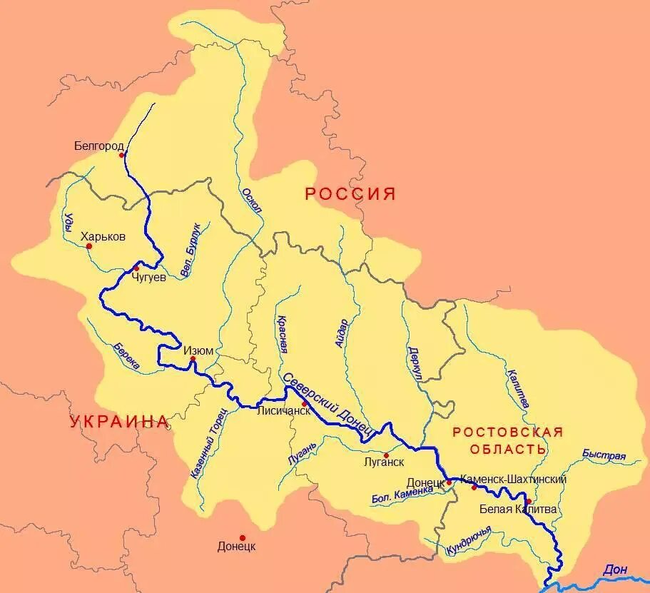 Северский донец впадает. Река северский донец на карте. бассейн реки северский донец. река северский донец на карте россии. река северский донец на карте украины.