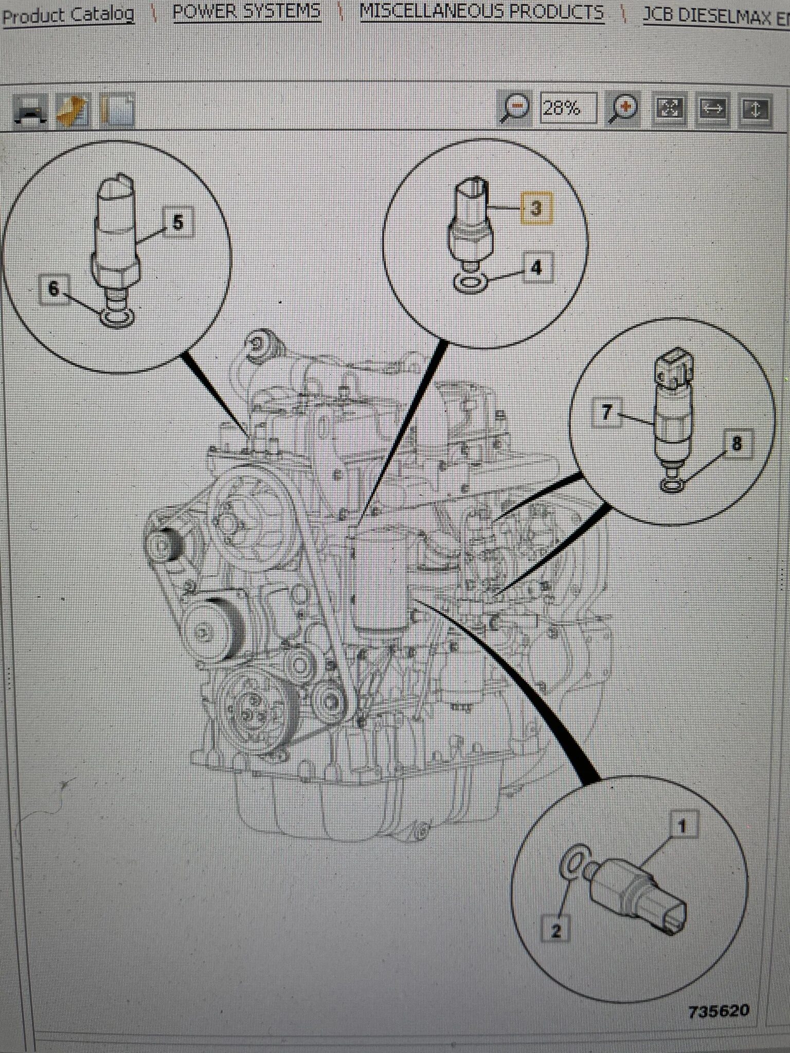 Jcb 3cx датчики