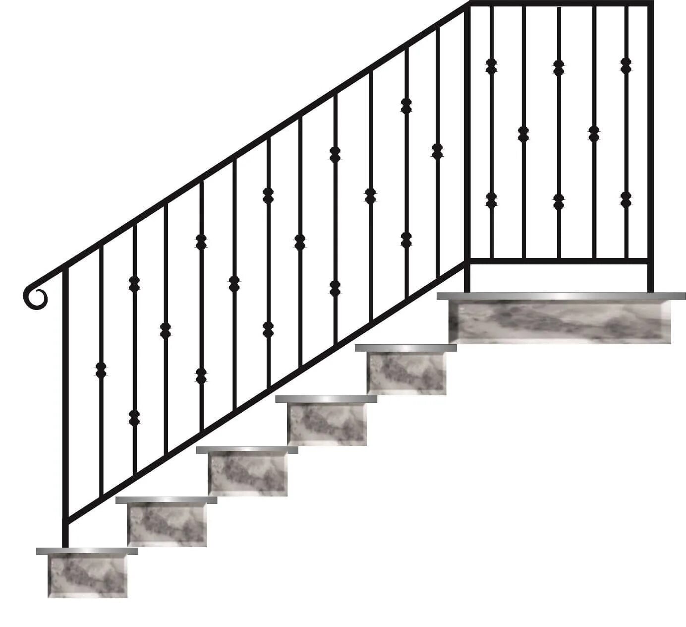 Рисунки перил лестнице. Балясник сбоку лестницы. Лестница сбоку вектор. Кованые балясины сбоку лестницы. Ограждение сбоку лестницы.