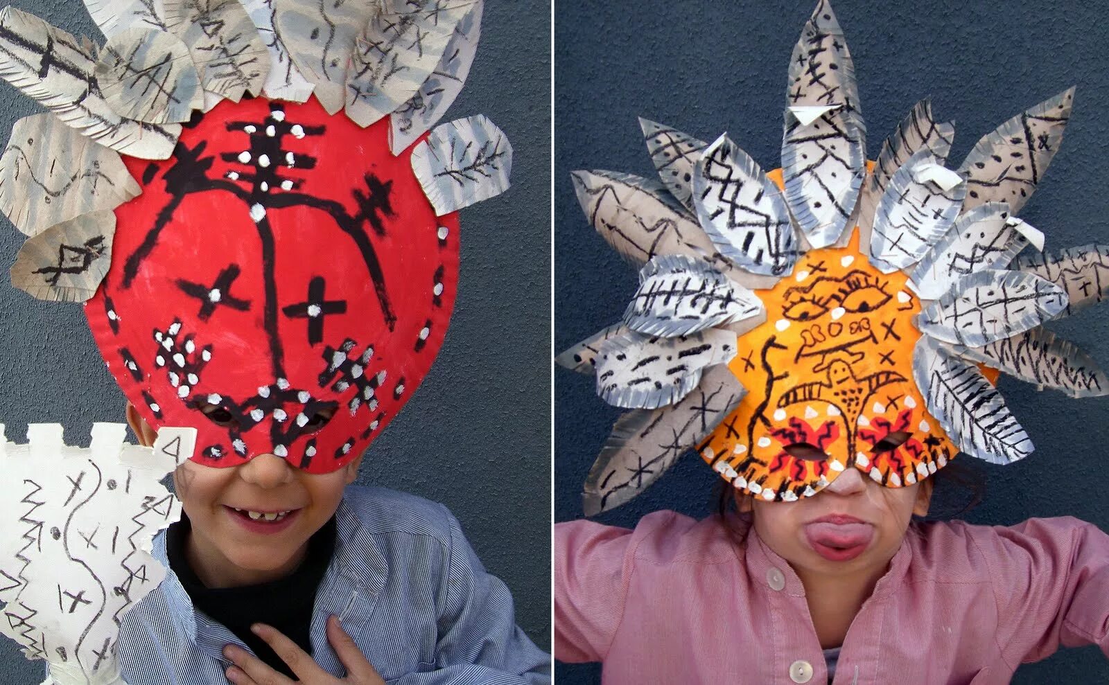 Детские маски на 1 апреля. Необычные маски. Маска своими руками для детей. Маска из картона. Маска из картона для детей.