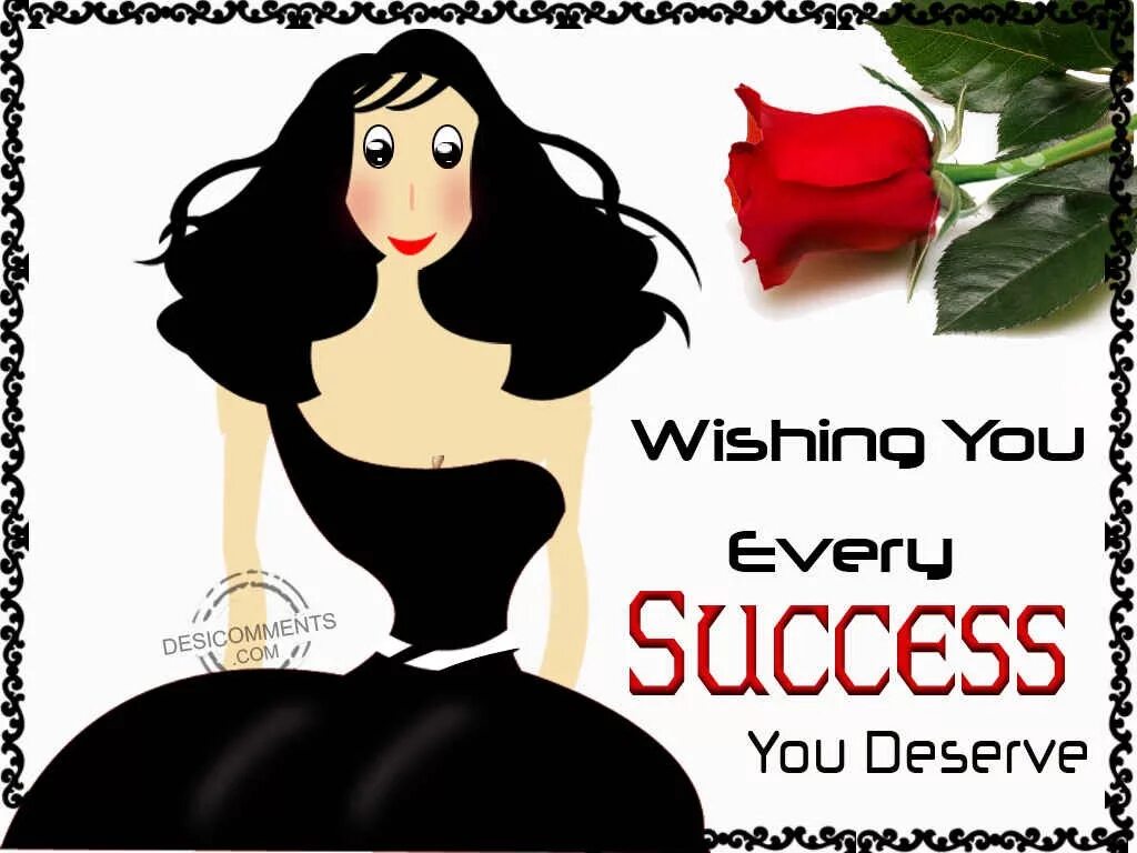 Wish you success. I Wish you. Wishing you. L Wish you every success открытки.