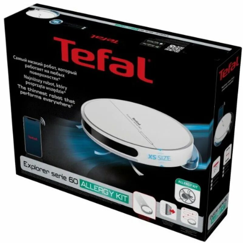 Tefal serie 75 отзывы. Робот-пылесос Tefal x-plorer serie 60. Робот-пылесос Tefal x-plorer serie 60 rg7447wh. Робот-пылесос Tefal x-plorer serie 60 Allergy Kit. Tefal 60 робот-пылесос Explorer.