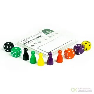 Кубики фишки для настольных игр